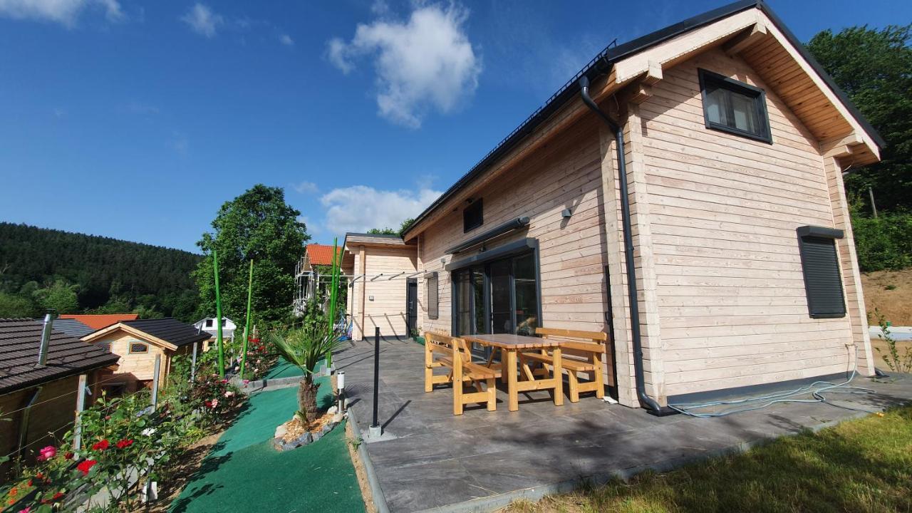 Holzhaus Am See Mit Panoramablick Trausnitz Luaran gambar